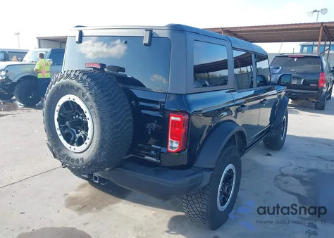 2024 Ford Bronco Black Diamond z USA, uszkodzony, nr VIN 1FMEE1BP4RLA54948